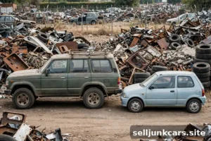 Cómo el peso y el modelo afectan el precio de tu carro chatarra