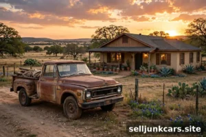 Vender un carro chatarra en Texas