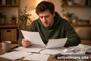 Vender un carro sin título: opciones y reglas generales